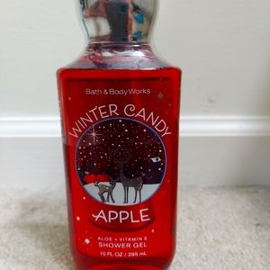 Bath and body works winter candy apple shower gel